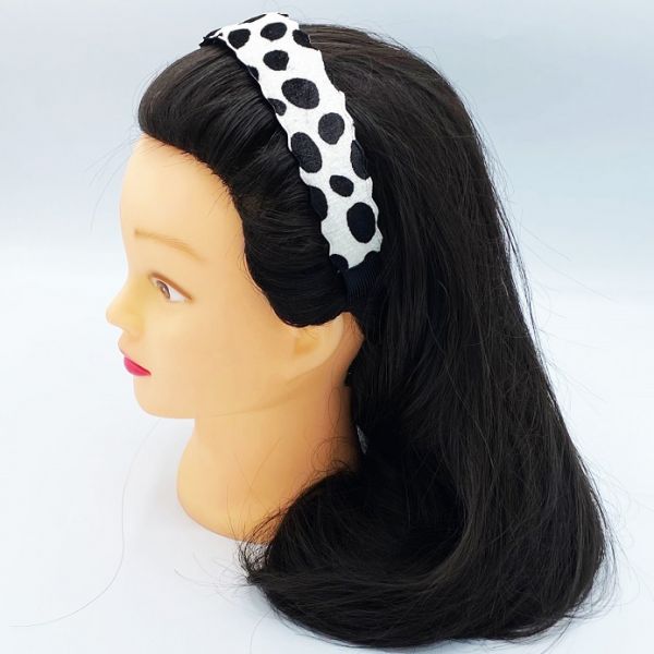 EURO Stile Headband black-white 27068